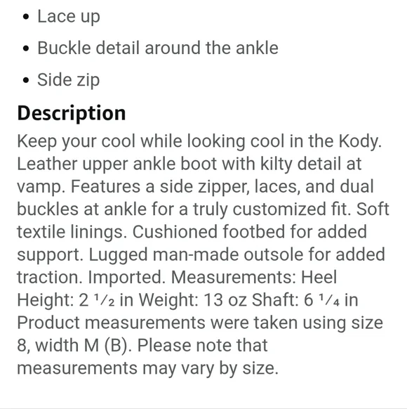 Bella Vita Kody Leather Boots Victorian Tassel Buckle Ankle Booties Cognac Brown - Picture 11 of 13